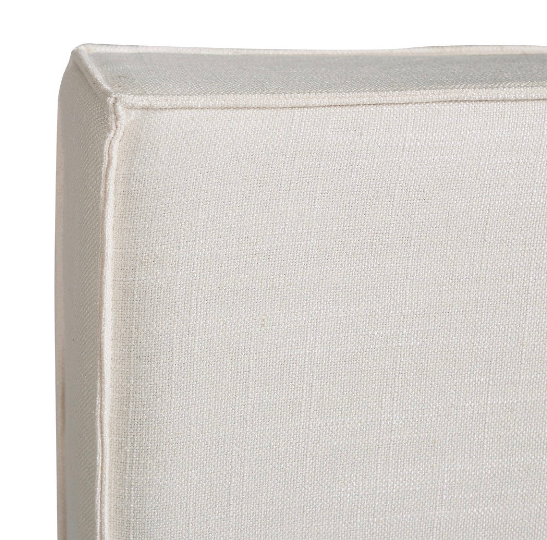 VAULT BEDHEAD IVORY / KING By Canvas & Sasson
