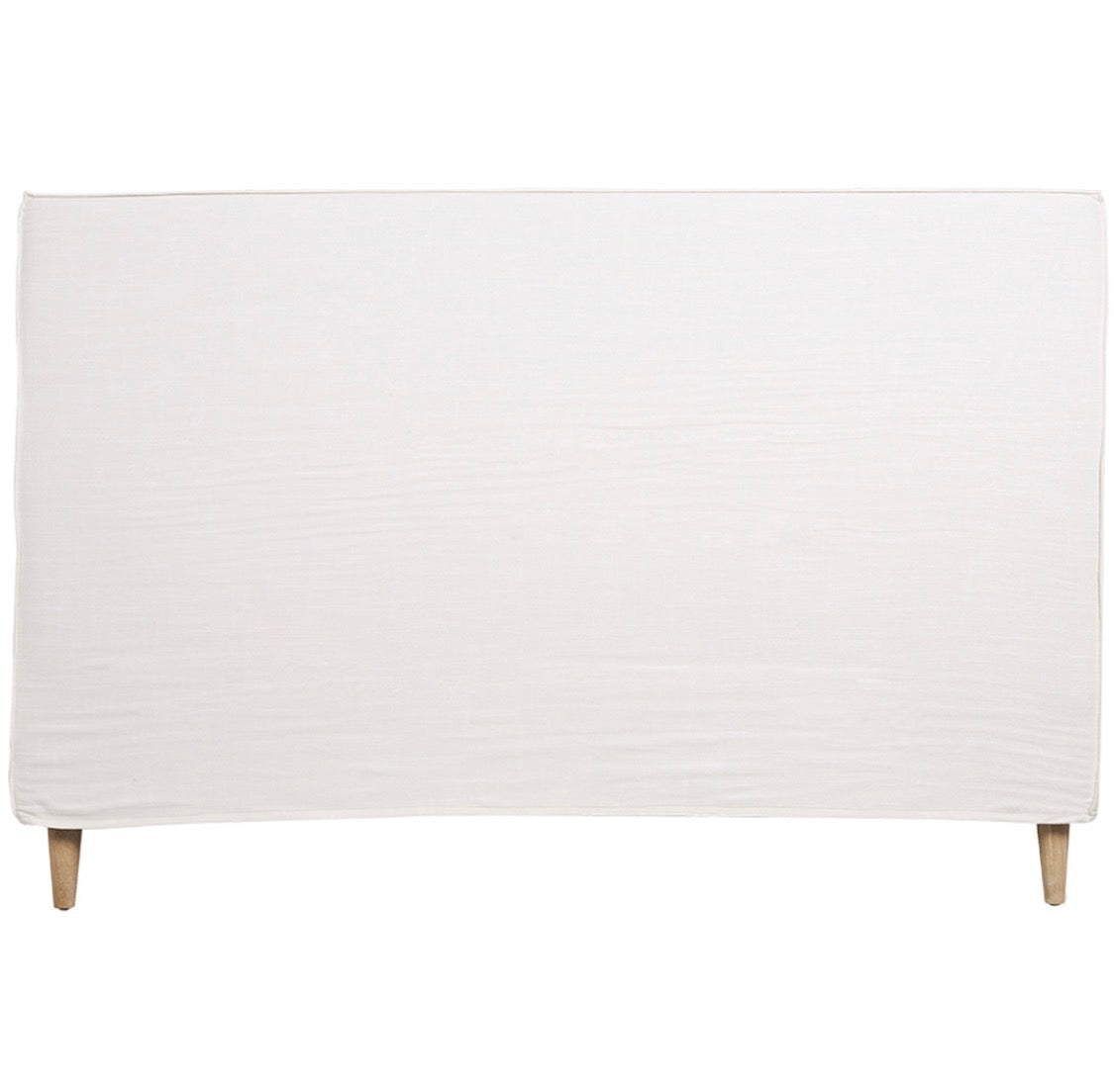 VAULT BEDHEAD IVORY / KING By Canvas & Sasson
