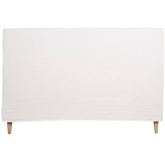 VAULT BEDHEAD IVORY / KING By Canvas & Sasson