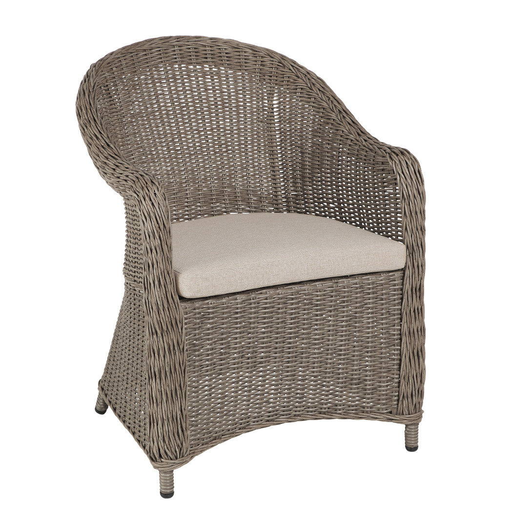 Catalina Outdoor Club Chair Grey By Canvas & Sasson