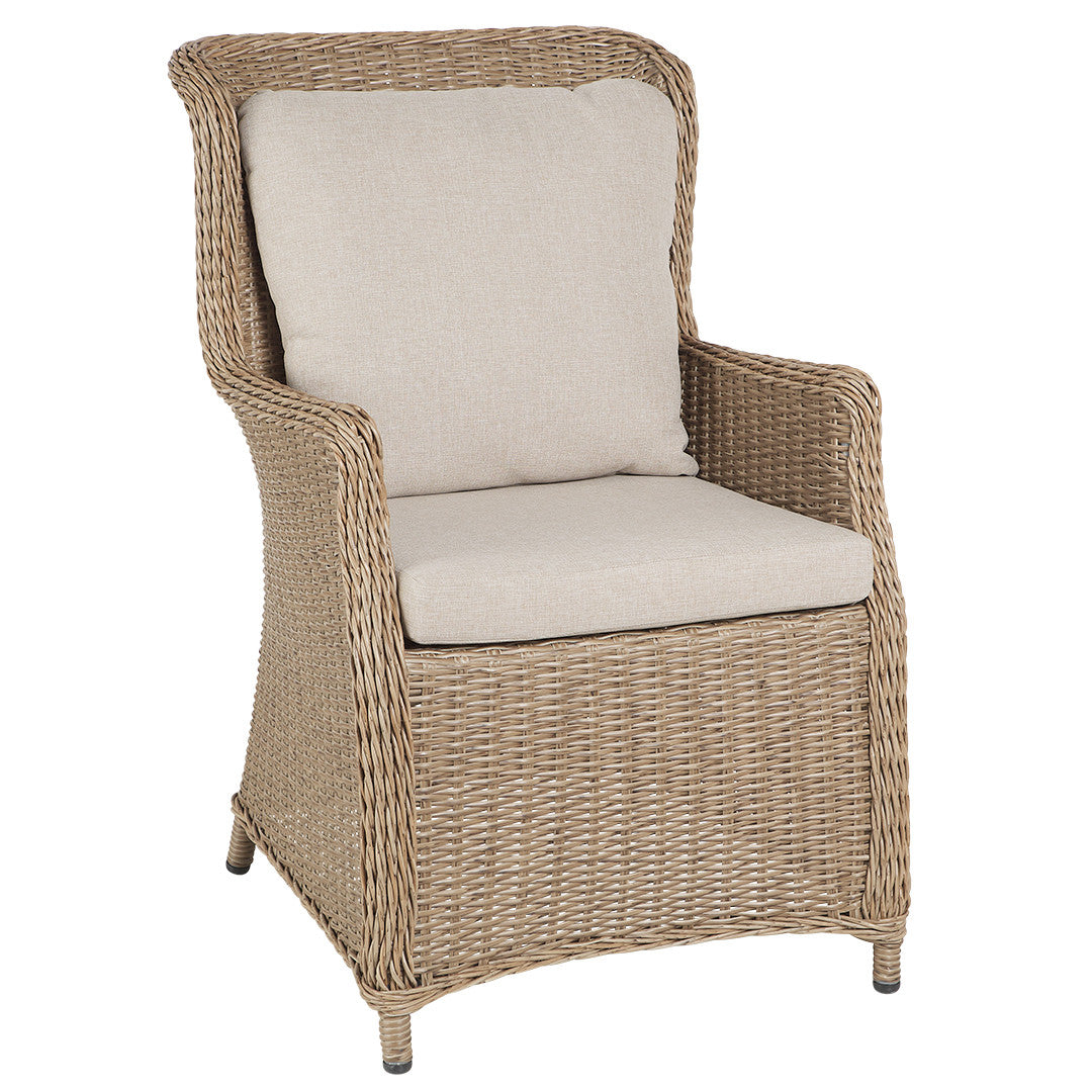 Catalina Outdoor High Back Chair by Canvas & Sasson