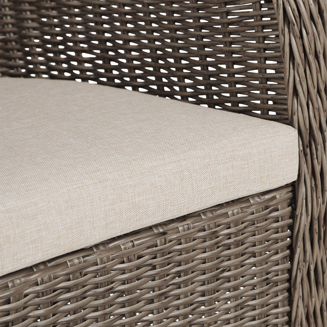 Catalina Outdoor Club Chair Grey By Canvas & Sasson