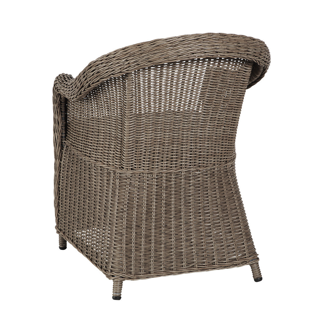 Catalina Outdoor Club Chair Grey By Canvas & Sasson