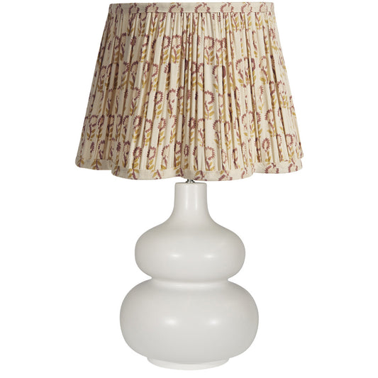 C&S Margate Pleated Scalloped Shade