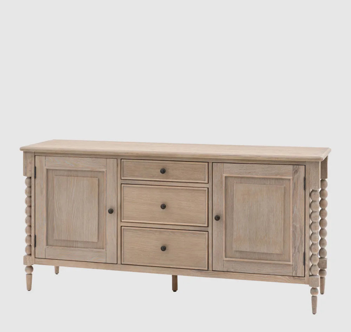 Artisan 2 Door 3 Drawer Sideboard 1660x450x800mm By Florabelle Living